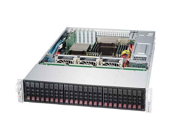 Серверная платформа Supermicro SuperStorage 2029P-E1CR24H 24x2.5" 2U, SSG-2029P-E1CR24H, фото 