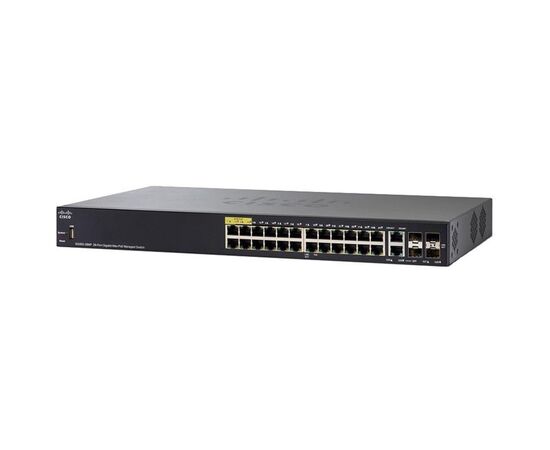 Коммутатор Cisco SG350-28MP 24-PoE Управляемый 28-ports, SG350-28MP-K9-EU, фото 