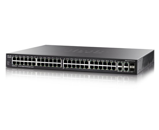 Коммутатор Cisco SG300-52P 48-PoE Управляемый 52-ports, SG300-52P-K9-EU, фото 