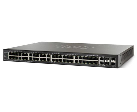 Коммутатор Cisco SG500-52MP 48-PoE Управляемый 50-ports, SG500-52MP-K9-G5, фото 