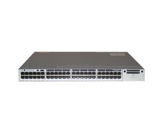 Коммутатор Cisco C3850-48F-S 48-PoE Управляемый 48-ports, WS-C3850-48F-S, фото 