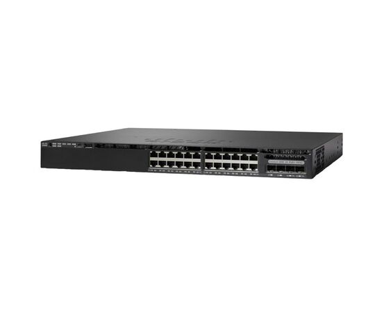 Коммутатор Cisco C3650-24PS 24-PoE Управляемый 28-ports, WS-C3650-24PS-S, фото 