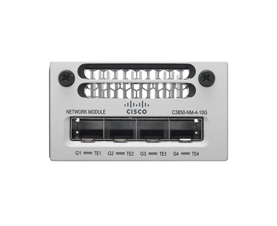 Сетевой модуль Cisco для Catalyst 3850 4x10G-SFP+, C3850-NM-4-10G=, фото 