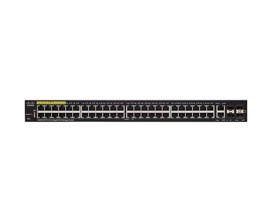 Коммутатор Cisco SG350-52P 48-PoE Управляемый 52-ports, SG350-52P-K9-EU, фото 