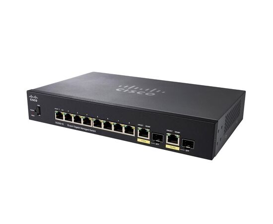Коммутатор Cisco SG350-10 Управляемый 10-ports, SG350-10-K9-EU, фото 