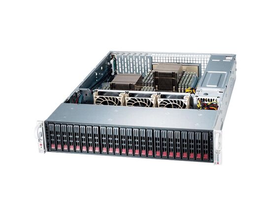 Серверная платформа Supermicro SuperStorage 2029P-E1CR24L 24x2.5" 2U, SSG-2029P-E1CR24L, фото 
