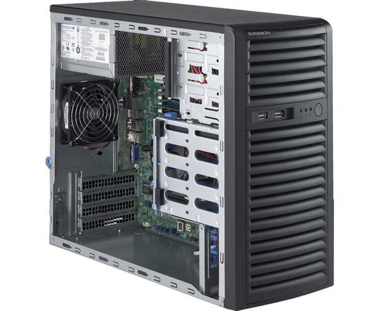 Серверная платформа Supermicro SuperServer 5039D-i 4x3.5" Mid-Tower 4.5U, SYS-5039D-I, фото 