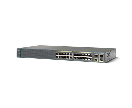 Коммутатор Cisco WS-C2960R+24TC-L Управляемый 26-ports, WS-C2960R+24TC-L, фото 