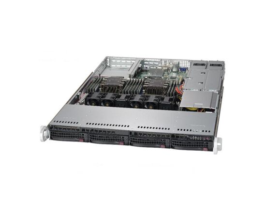 Серверная платформа Supermicro SuperServer 6019P-WTR 4x3.5" 1U, SYS-6019P-WTR, фото 