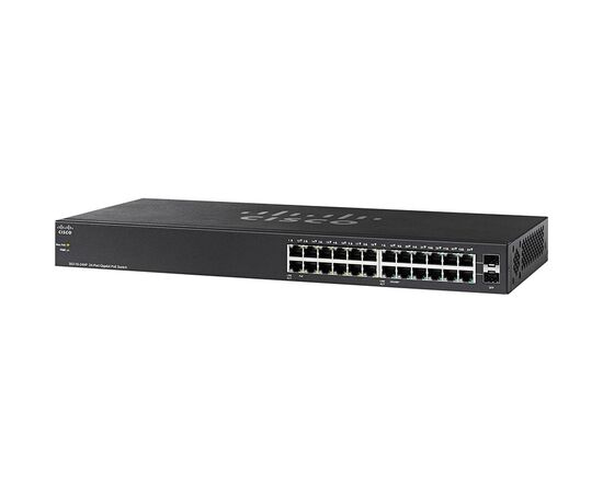 Коммутатор Cisco SG110-24HP 12-PoE Неуправляемый 26-ports, SG110-24HP-EU, фото 