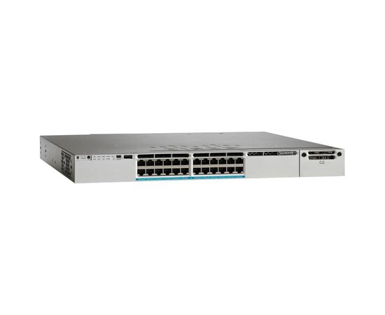 Коммутатор Cisco C3850-24XU-S 24-PoE Управляемый 24-ports, WS-C3850-24XU-S, фото 