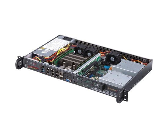 Серверная платформа Supermicro SuperServer 5019D-FN8TP 1x3.5" 1U, SYS-5019D-FN8TP, фото 