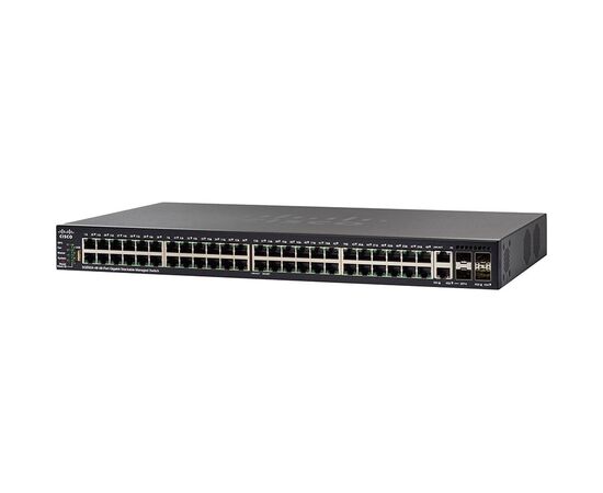 Коммутатор Cisco SG550X-48MP 48-PoE Управляемый 52-ports, SG550X-48MP-K9-EU, фото 
