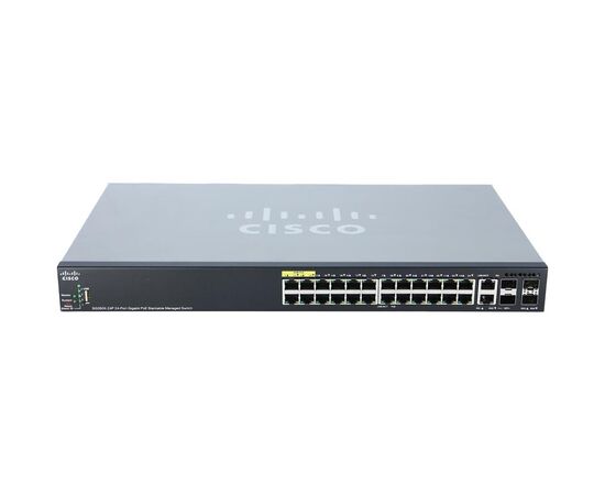 Коммутатор Cisco SG350X-24P 24-PoE Управляемый 28-ports, SG350X-24P-K9-EU, фото 