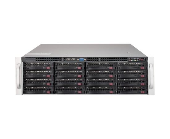 Серверная платформа Supermicro SuperServer 6039P-E1CR16L 16x3.5" 3U, SSG-6039P-E1CR16L, фото 
