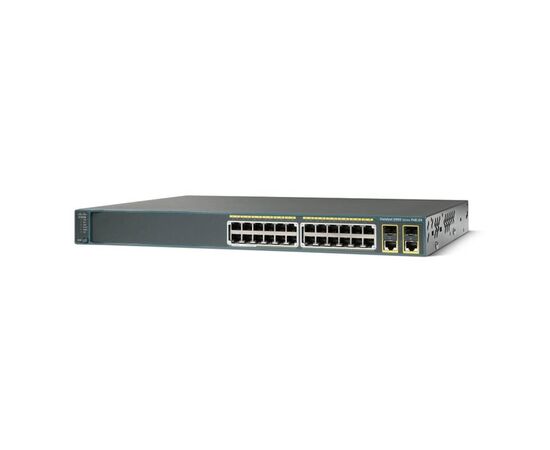 Коммутатор Cisco WS-C2960R+24PC-S 24-PoE Управляемый 26-ports, WS-C2960R+24PC-S, фото 