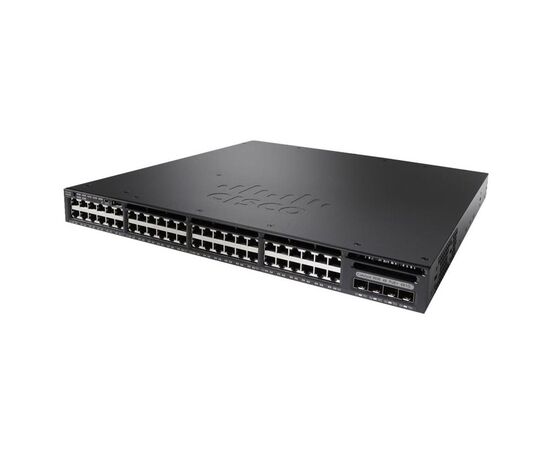 Коммутатор Cisco C3650-48FS-S 48-PoE Управляемый 52-ports, WS-C3650-48FS-S, фото 
