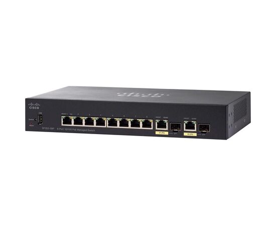 Коммутатор Cisco SF352-08MP 8-PoE Управляемый 10-ports, SF352-08MP-K9-EU, фото 