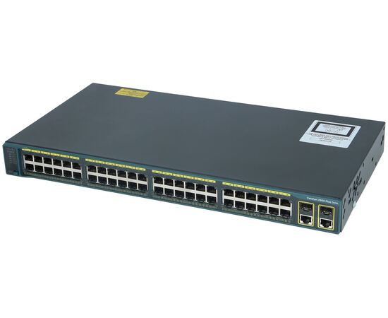 Коммутатор Cisco WS-C2960+48TC-L Управляемый 50-ports, WS-C2960+48TC-L, фото , изображение 2