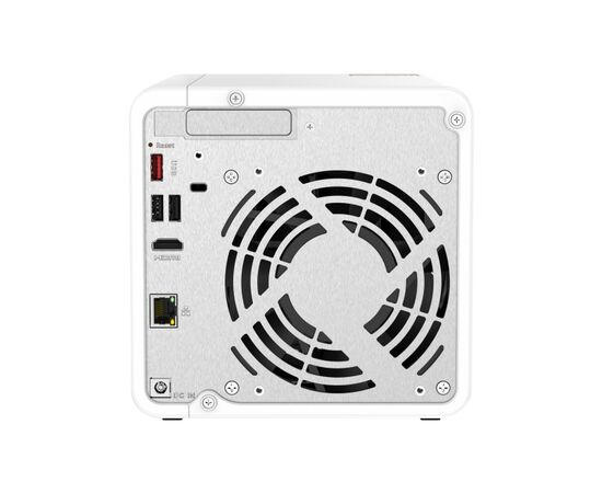 Сетевой накопитель QNAP TS-462-4G 4x3.5"/2.5"/M.2 SATA 3.0/PCIe Gen3 x1, RAID 1/5/6/10/JBOD, hot swap, LAN 2x2.5 Гбит/с, 2xUSB-A 2.0, 2xUSB-A 3.2 Gen1, фото , изображение 2