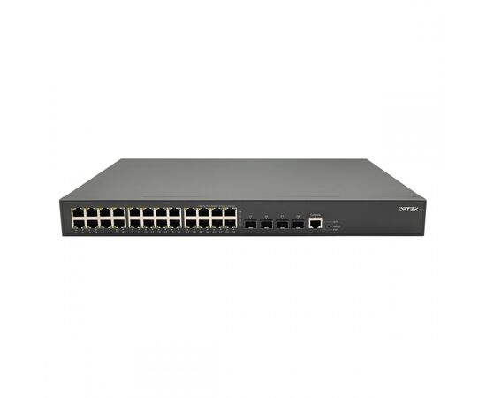 Управляемый L2+ коммутатор DPTEK DK2210M-24T4X-S Ethernet: 24 порта 10/100/1000TX + 4 порта 1G/2.5G/10G SFP+, фото 