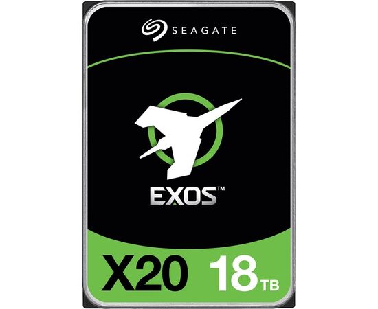 Жесткий диск HDD Seagate Exos X20 18TB ST18000NM000D SAS 7200 об/мин, 512e/4Kn, 256MB, фото 