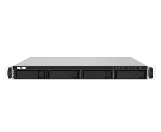 Сетевой накопитель QNAP TS-432PXU-RP-2G 4 отсека 3,5"/2,5", 2 порта 2,5 GbE, 2 порта 10 GbE SFP+, стоечное исполнение, 2 блока питания, фото 