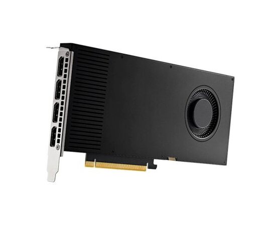 Профессиональный графический ускоритель Leadtek Nvidia RTX A4000 900-5G190-2500-000, 16GB GDDR6, 48 RT-ядер, 1 слот, питание 6 pin, DisplayPort, фото 