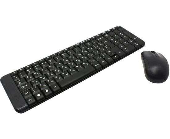 Офисный набор клавиатура + мышь Logitech Wireless Combo MK220 USB 920-003236, фото 