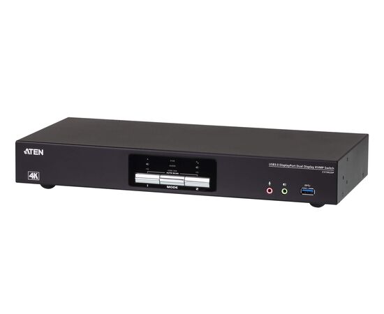 KVM-переключатель ATEN CS1942DP-AT-G, 2-портовый, USB 3.0, DisplayPort, KVMP™-переключатель с поддержкой 4K, фото 