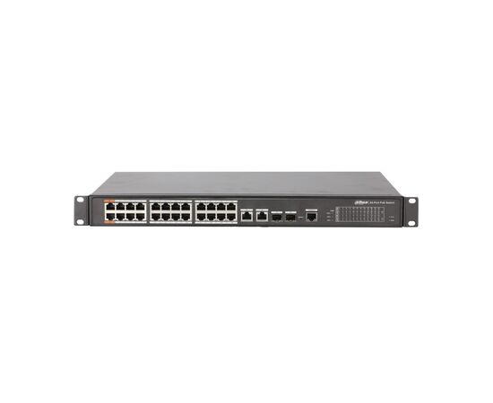 Управляемый 24-портовый Fast Ethernet РоЕ-коммутатор Dahua DH-PFS4226-24ET-240, фото 