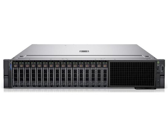 Сервер Dell PowerEdge R750 - 2 x Intel Xeon 4316, 256GB (8x32GB), 16x2.5"SFF, RAID PERC H755, 2x480GB SATA SSD, 2x1GbE, 2x1400W PS, Rack 2U, R750-4316-MS2, фото 