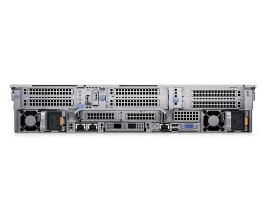 Сервер хранения данных Dell PowerEdge R750 - Intel Xeon Gold 6346 / 32GB (2x16GB) DDR4-3200 / 12x3.5" / PERC H755 / HDD 12x12TB SAS / 2x1Gb RJ45+2x10Gb SFP+ / 2x800W PS / Rack 2U, фото , изображение 3