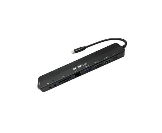 Док-станция ORIGO OU3350SNPD/A1A USB 3.0, 2xUSB 2.0, USB-C/PD 3.0, HDMI, Gigabit LAN, SD/TF/microSD, фото 