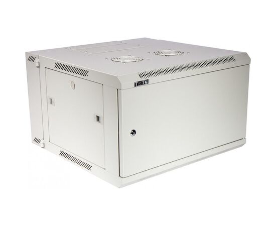 Шкаф настенный LanmasterTWT-CBW3M-22U-6x6-GY серии Pro, 3-секционный, 22U 600x600, металлическая дверь, фото 