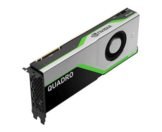 Профессиональный графический ускоритель PNY Quadro RTX 6000 VCQRTX6000-SB, 24GB GDDR6, 72 RT-ядер, 384 бит, 2 слота, DisplayPort, USB Type-C, фото 