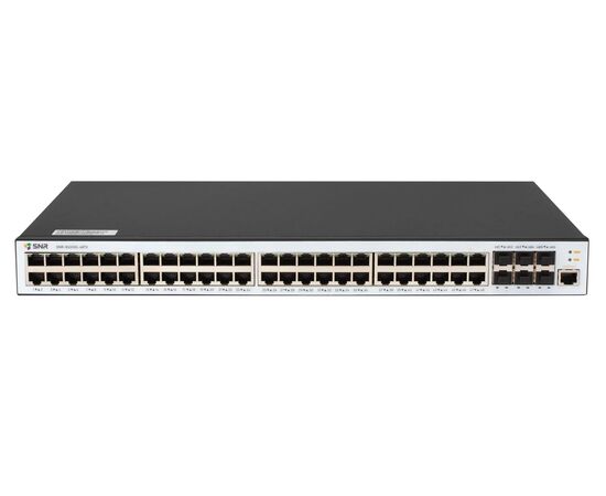 Управляемый коммутатор SNR уровня 2+ SNR-S5310G-48TX 48 x10/100/1000Base-T, 6 x 1/10G SFP+, фото 