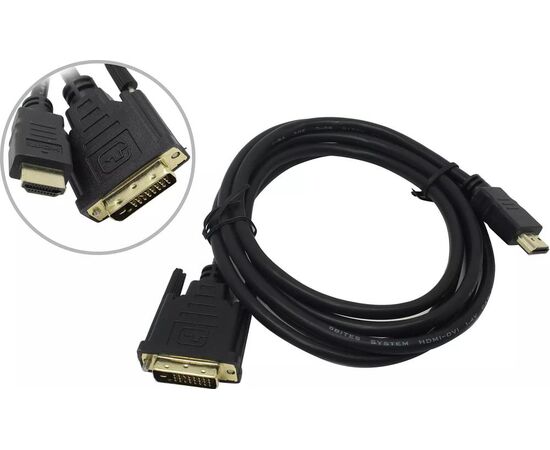 Кабель HDMI to DVI-D 5bites (19M-25M) Dual Link APC-080-020, фото , изображение 2