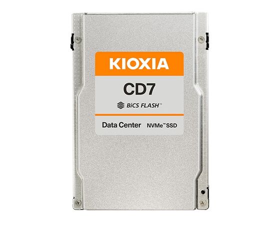 Диск SSD Kioxia CD7-R 15.36TB KCD71RUG15T3 2.5", U.2 (PCIe 4.0, NVMe 1.4), фото 