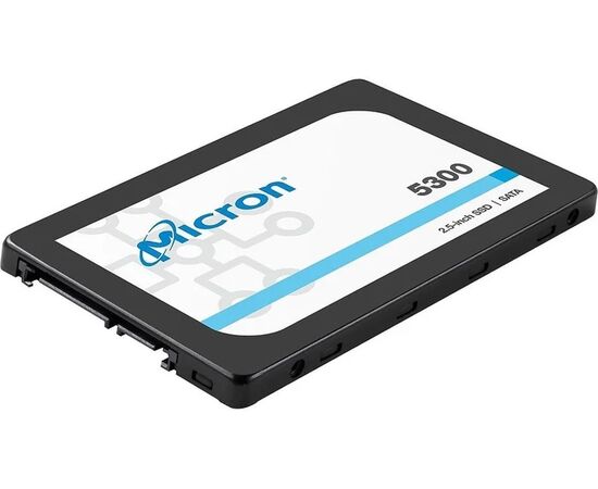 Диск SSD Micron 5300 Pro 1.92TB MTFDDAK1T9TDS-1AW15ABYY 2.5", SATA 3.0, микросхемы 3D TLC NAND, фото 