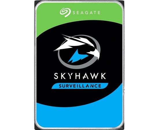 Жесткий диск Seagate Skyhawk Surveillance 1TB ST1000VX013 3.5", SATA 3.0 (6Gbps), 5400 об/мин, 256 МБ, фото 