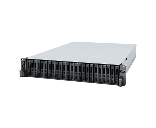 Стоечная система хранения данных Synology FlashStation FS3410 24x2.5" SATA 3.0, RAID 1/5/6/10/JBOD, hot swap, LAN 4x1 Гбит/с + 2x10 Гбит/с, 2x USB-A 3.2 Gen1, фото 