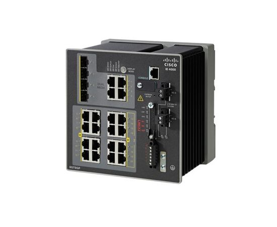 Промышленный коммутатор Cisco IE-4000-8GT8GP4G-E, фото 