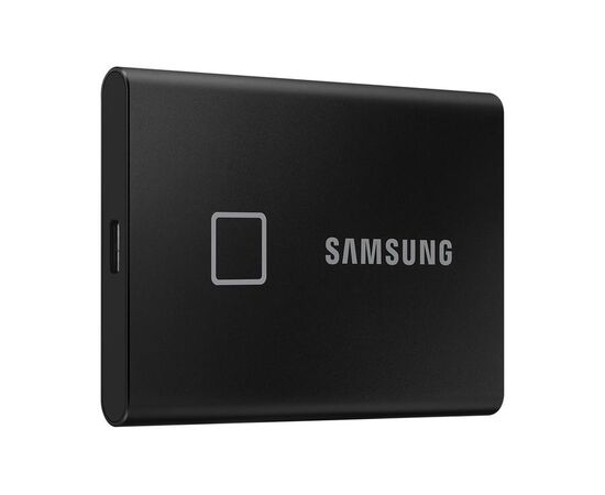 Портативный SSD Samsung USB 3.2 T7 Touch 1ТБ MU-PC1T0K/WW, фото 