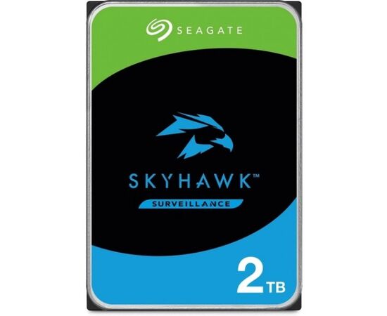 Жесткий диск Seagate Skyhawk Surveillance 2TB ST2000VP001 3.5", SATA 3.0 (6Gbps), 5900 об/мин, 256 МБ, фото 