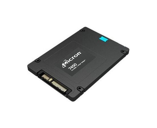 Диск SSD Micron 7450 Max 800Gb MTFDKCC800TFS-1BC1ZABYY NVMe U.3 15mm PCIe 4.0 3DTLC 2.5", фото 