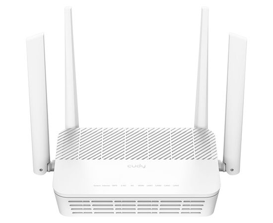 Маршрутизатор Wi-Fi Cudy WR3000H WAN до 2,5G, АХ3000(Wi-Fi 6,MESH 2,4/5 Ггц), 4 LAN + 1 WAN, OFDMA, MU-MIMO, WPA3, фото 