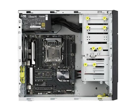 Серверная платформа Asus ESC700, G4 1x Socket LGA2066, 8x LRDIMM DDR4, SATA RAID 0, 1, 10, 5, 2x 1 Гбит/с, фото , изображение 2