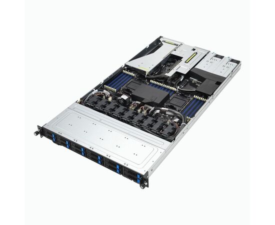 Серверная платформа ASUS RS700-E11-RS12U, 1U, 2x Socket LGA4677, 32x Registered DDR5, До 2 GPU, 12 корзин (опционально) для NVMe SSD, 12 корзин для 2.5" HDD/SSD, фото , изображение 3