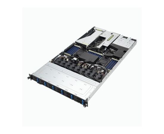 Серверная платформа Asus RS700-E11-RS12U, 1U, 2x LGA4677 Intel C741, 12x 2.5" NVMe/SATA/SAS HotSwap (SATA/SAS - опционально) + 2x M.2, 2x 1200W, фото , изображение 3